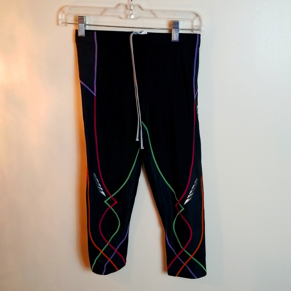 CW-X Stabilyx compression caprice black leggings size M